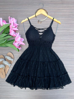 Vestido Bia preto COD515