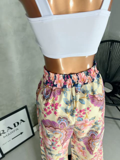 Calça pantalona Floras - loja online