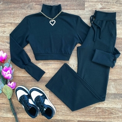 Image of Conjunto wide leg lãzinha