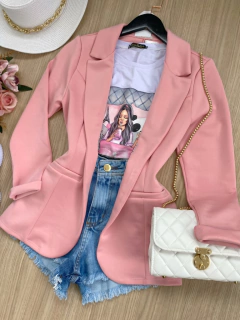 Blazer neoprene Rosê - comprar online