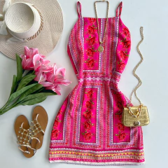 Vestido reto