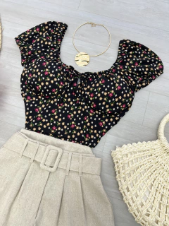 Saia/shorts Linho (cópia) (cópia) (cópia) - Glamix 