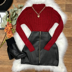 Cropped tricot - loja online