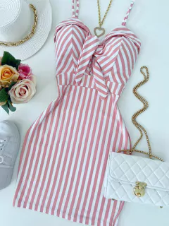 Vestido listrado - comprar online