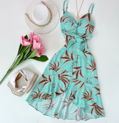 Vestido de transpassar
