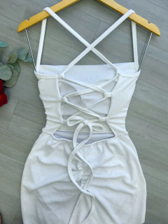 Vestido midi fenda luxo - comprar online