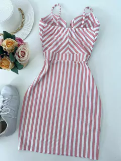 Vestido listrado - Glamix 