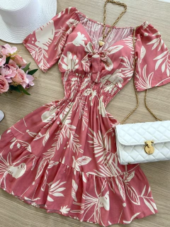 Vestido lastex manga - comprar online