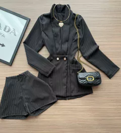 Conjunto Maxi Blazer e shorts