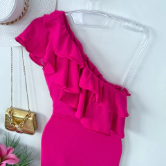 Vestido babado - comprar online