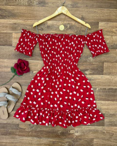 Vestido Lastex floral