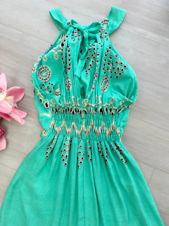 Vestido longo na internet