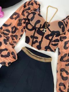 Cropped tule - comprar online