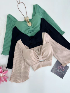 Cropped Plissado (cópia) (cópia) (cópia)