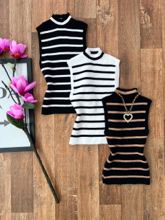 Blusa modal listrada