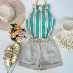 Shorts linho cru - comprar online