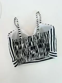 Conjunto camisa e cropped tricoline - Glamix 