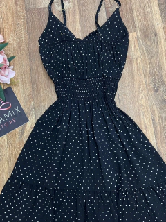 Vestido lastex poá - comprar online