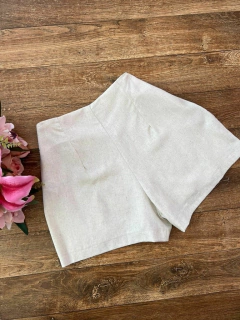 Saia/shorts Linho cru na internet