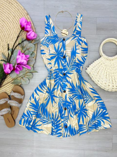Vestido botões
