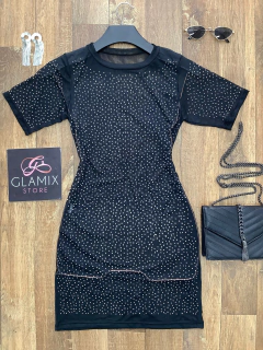 Vestido tule luxo