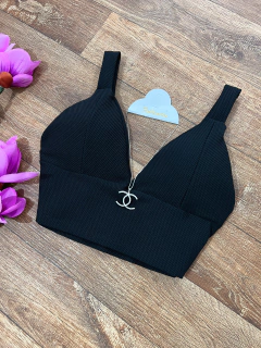 Cropped malha pop