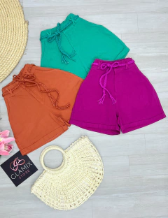 Shorts Linho c/ elastano (importado)