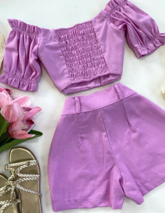 Conjunto linho na internet