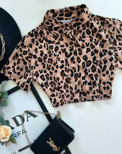 Cropped camisa na internet
