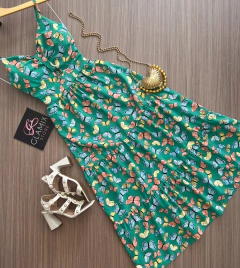 Vestido Bia borboletas azul (cópia) (cópia) (cópia) - Glamix 