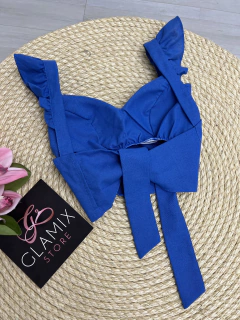 Cropped linho na internet