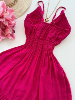 Vestido laço pink na internet