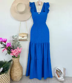 Vestido longo chiffon - comprar online