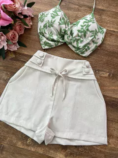 Conjunto Camisa e Cropped - comprar online