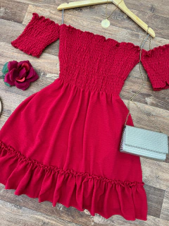 Vestido Lastex vermelho (cópia) - buy online