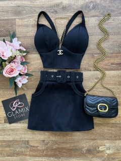 Conjunto canelado 3D