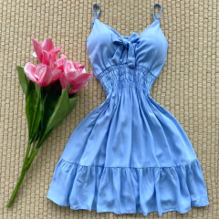 Vestido laço azul