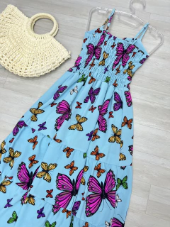 Vestido Bia borboletas azul (cópia) (cópia) - buy online