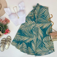 Cropped babado na internet