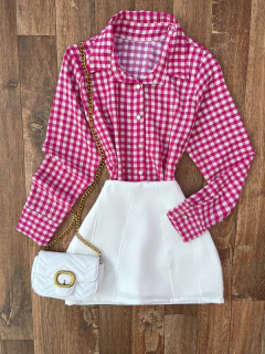 Saia/shorts alfaiataria