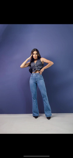 Calça jeans flare 002 na internet