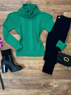 Blusa tricot gola on internet