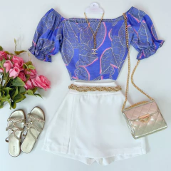 Cropped estampado - Glamix 