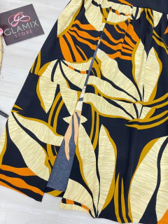 Saia longa fenda 002 - comprar online