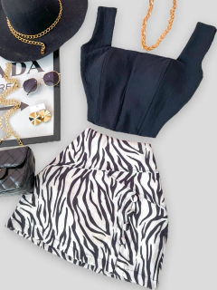 Saia/shorts Animal print 002