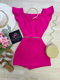 Conjunto alfaiataria pink