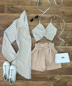 Conjunto Camisa e Cropped (cópia) (cópia)