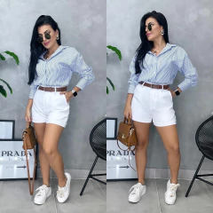 Shorts Alfaiataria com cinto - loja online