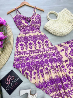 Vestido longo Marrocos - comprar online