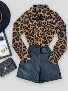 Camisa animal print